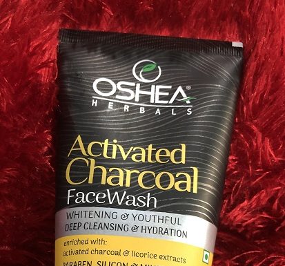 Oshea Activated Charcoal Face Wash Review