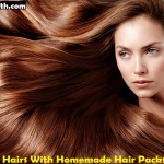Healthy-Hair with hair masks and packs