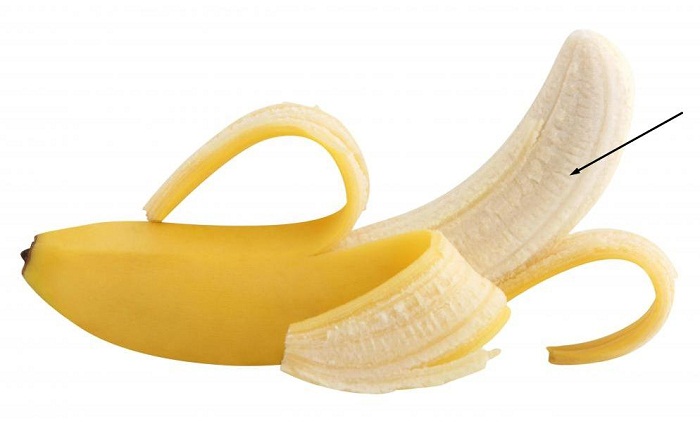 banana peeled phloem bundles