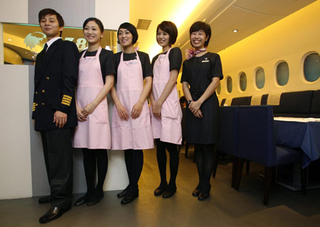 A380 In-flight Kitchen restaurant 2