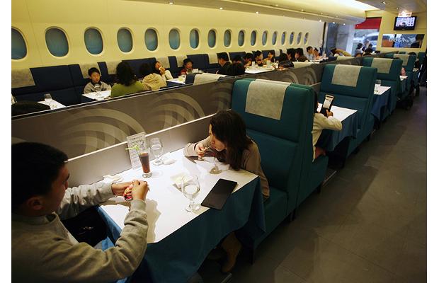 A380 In-flight Kitchen restaurant