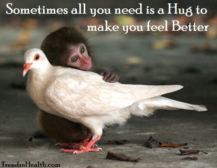 sometimes all you need is a hug