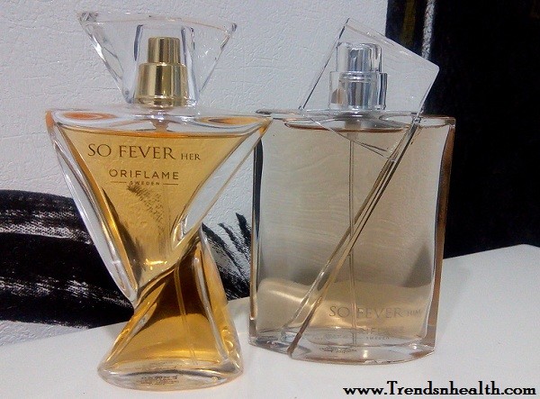 oriflame so fever him her perfume